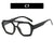 Damen stilvolle Sonnenbrille im markanten Achtkant-Design Karnz