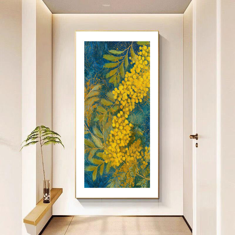 Rahmenbotanische Leinwandkunst