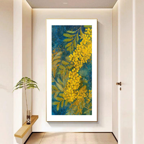 Rahmenbotanische Leinwandkunst
