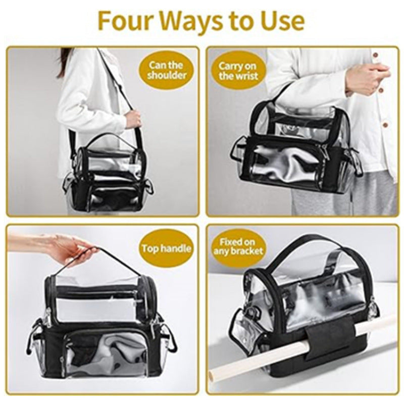 Transparente Kosmetik-Tasche Karnz