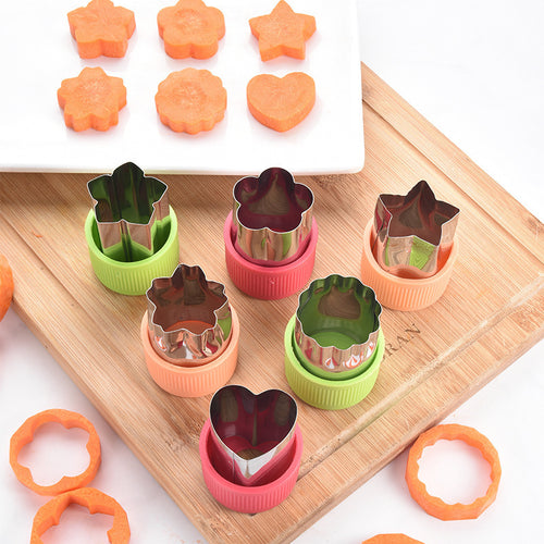 Ausstechformen-Set Aus Edelstahl mit Ergonomischem Griff Karnz