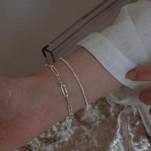 Elegante Kristall Tennisarmband Karnz