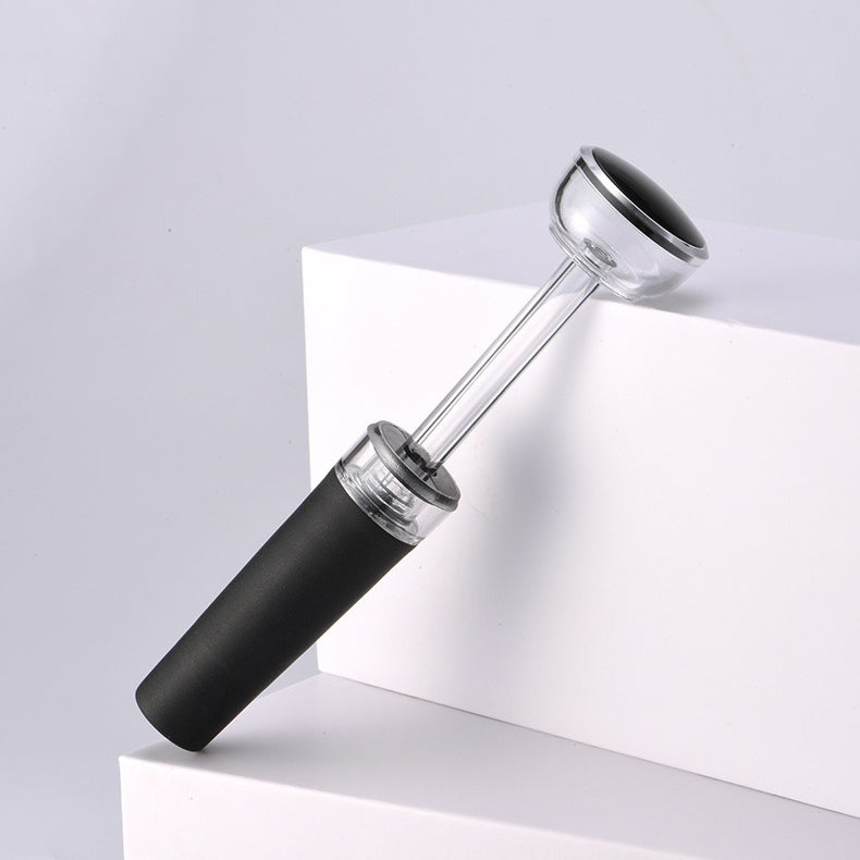 2-in-1 Luftdruckpumpe Weinflaschenöffner mit Folienmesser | Karnz