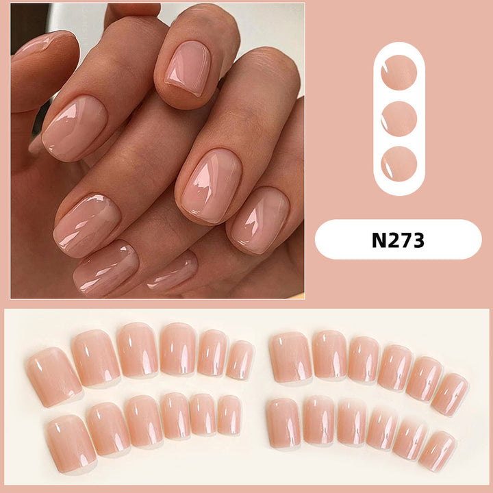 Abstraktes Blumen Presse-On Nagelset