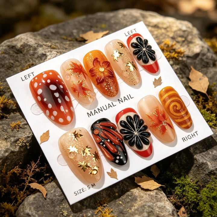 Künstlerisches Nageldesign Set