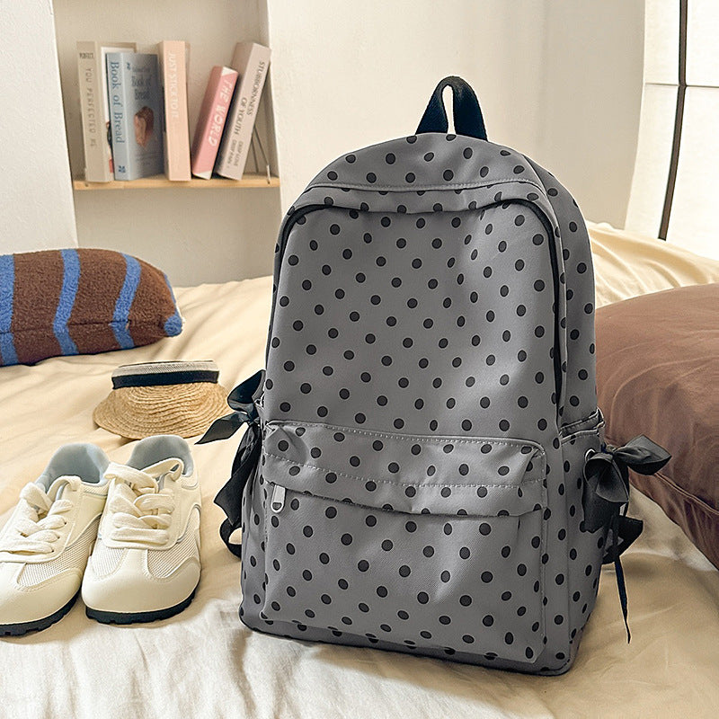 Fun Polka Dot Freizeit Rucksack Karnz