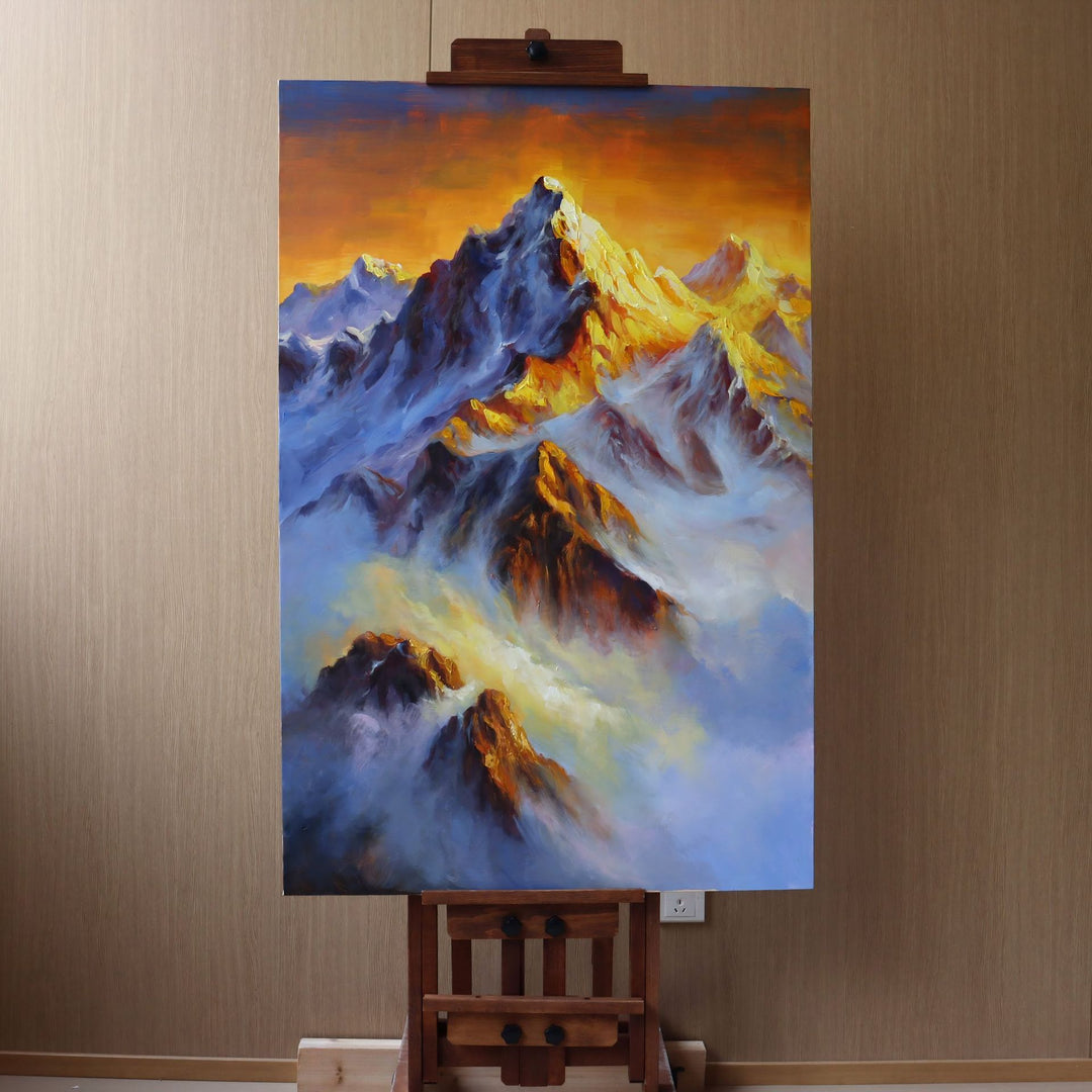 Berglandschaft Leinwandkunst für Wohnräume