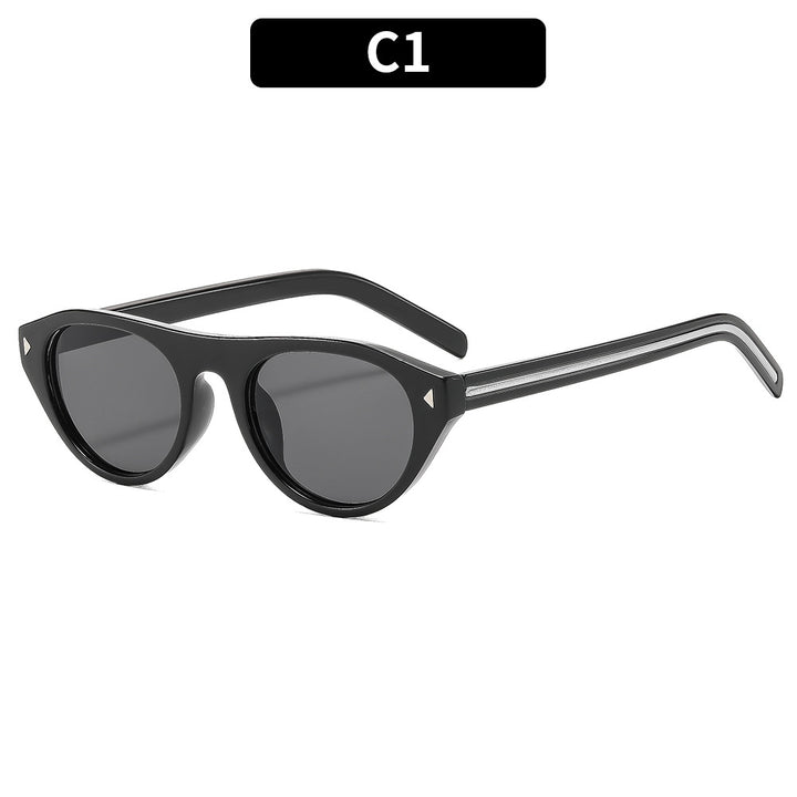 Cat-Eye Sonnenbrille mit stylischem Akzent