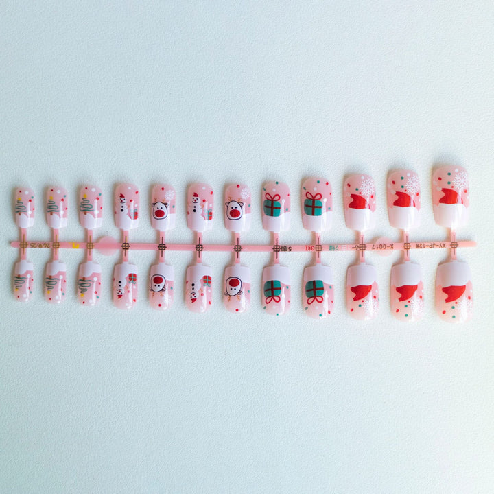 Festliches Feiertags-Nagelkunst-Set