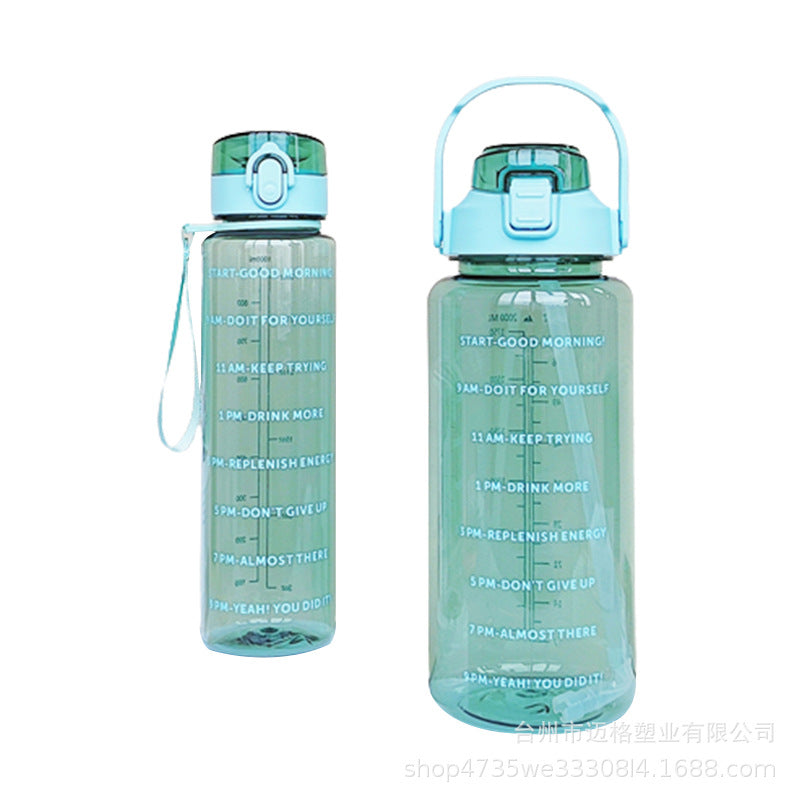 Damen Motivierende Trinkflasche Karnz