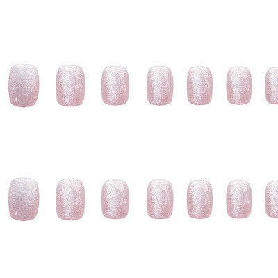 Elegantes Glitzerndes Press-On-Nagelset