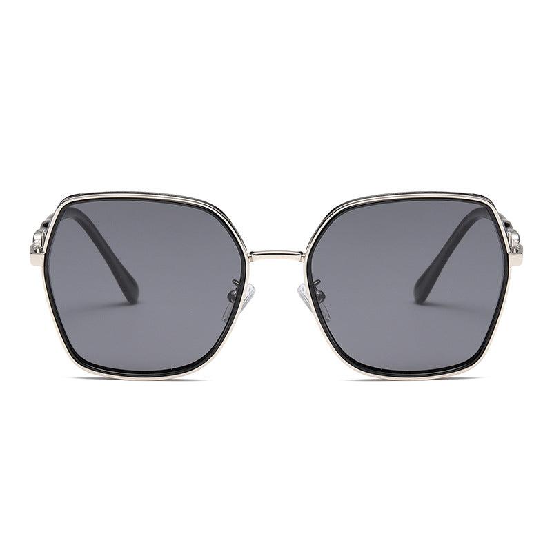 Damen modische quadratische Sonnenbrille Karnz