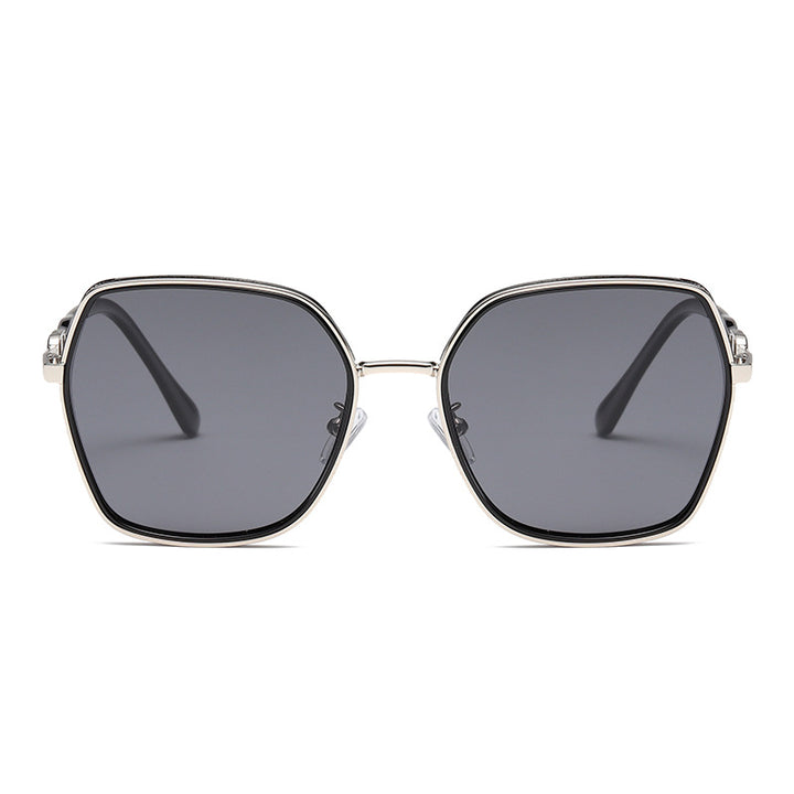 Damen modische quadratische Sonnenbrille Karnz
