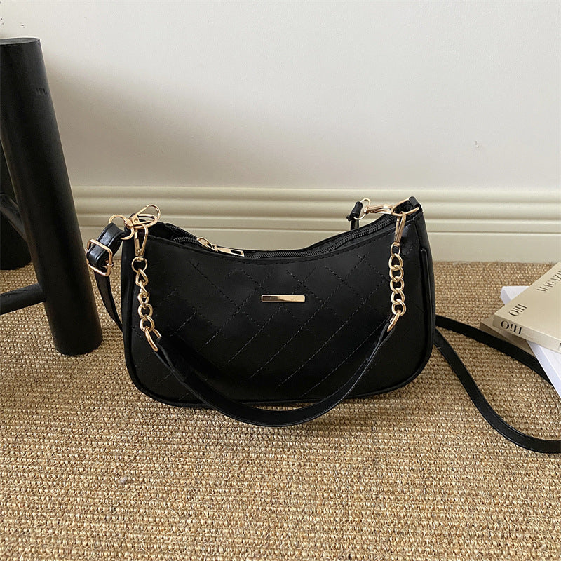 Gepolsterte Schulterhandtasche