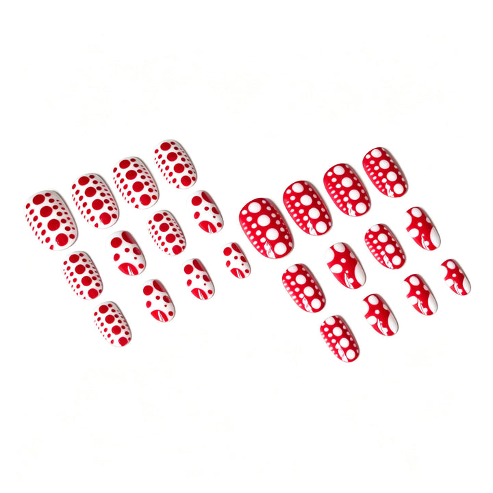 Künstlerisches Polka Dot Nail Art Set