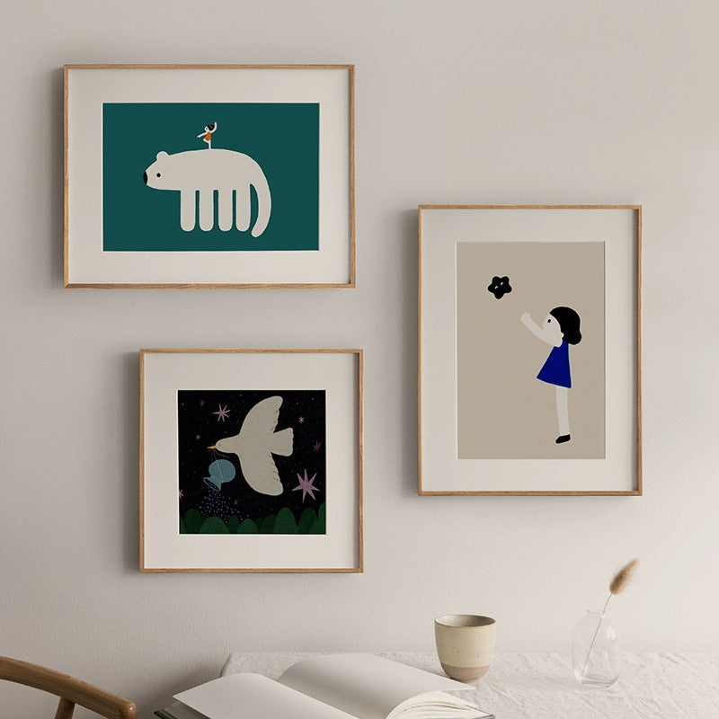Kunstinspiriertes dekoratives Poster