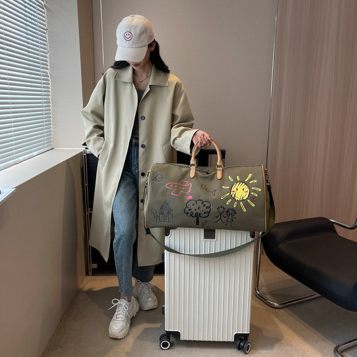 Künstlerische Reise-Duffel-Tasche Karnz