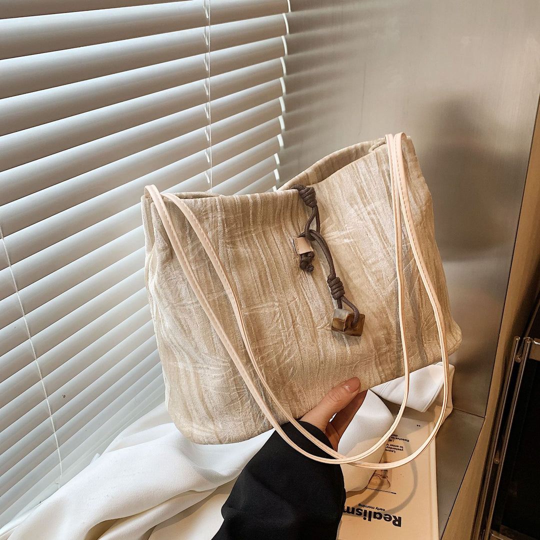 Schicke strukturierte Handtasche Karnz