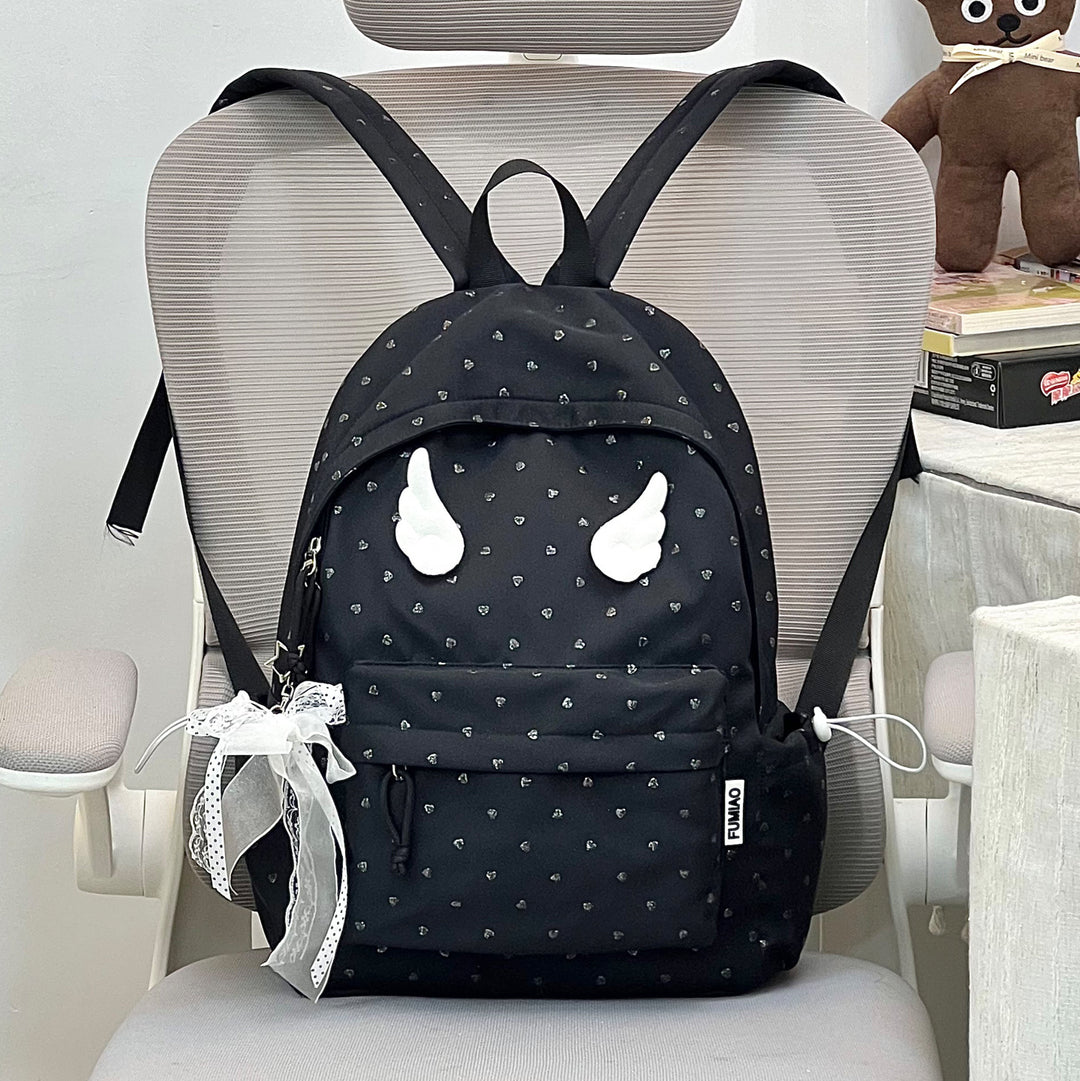 Spaß Herzmuster Freizeit Rucksack Karnz