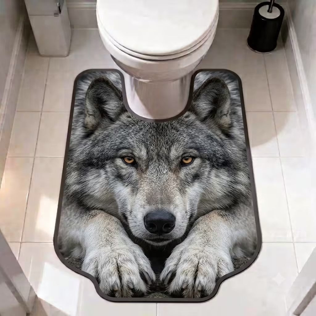 Poolbear Theme Dekorativer Badteppich
