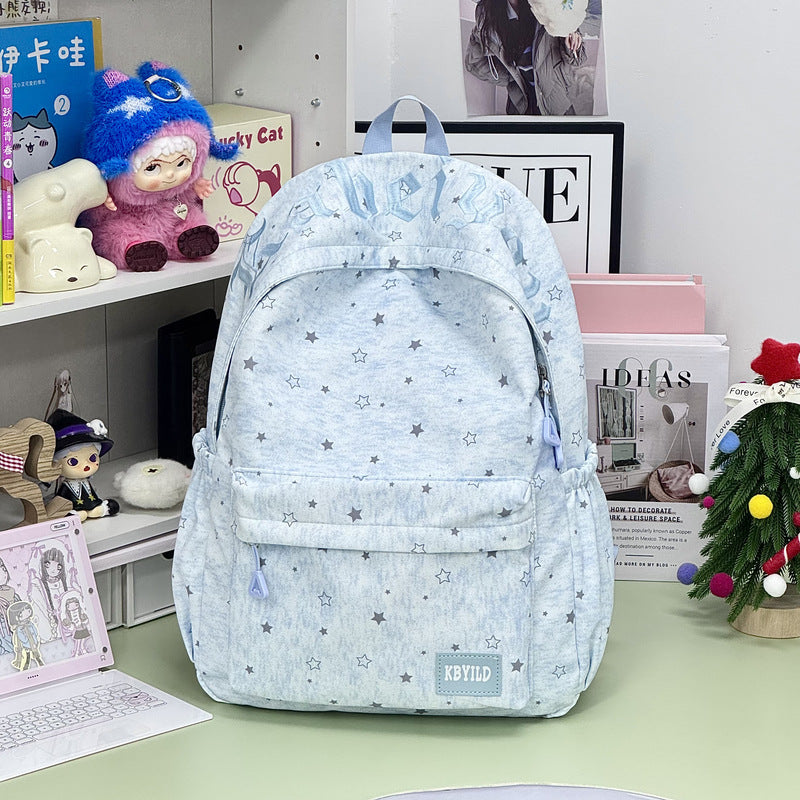Stylischer mit Sternen verzierten Cordura-Rucksack Karnz
