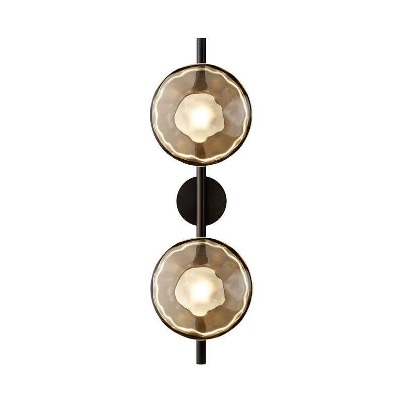 Moderne Dual-Dome Wandlampe