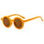 Damen ausgefallene runde Sonnenbrille Karnz