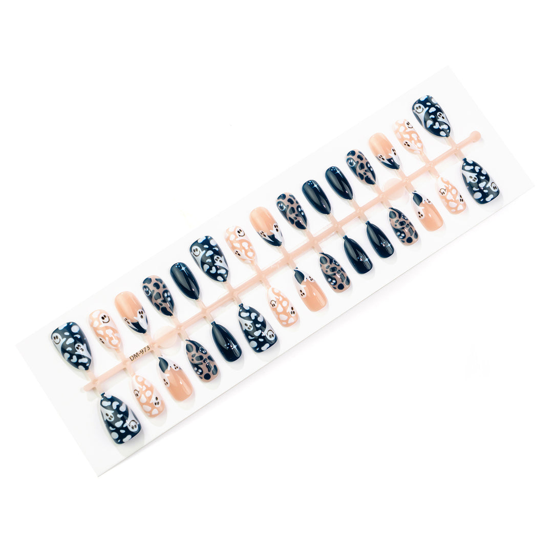 Künstlerisches Press-On Nagelset