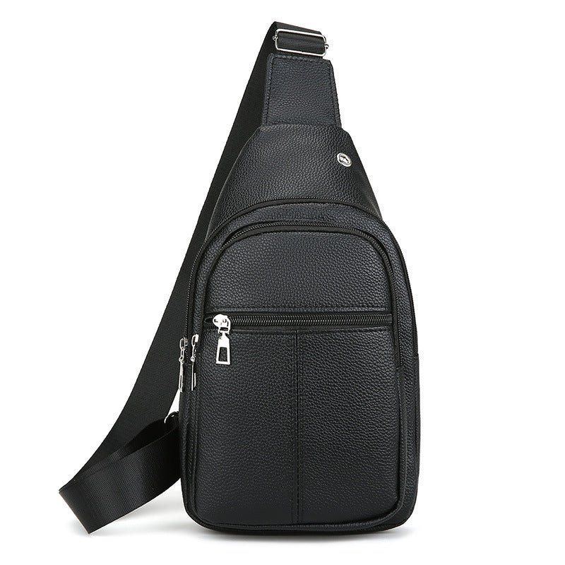 Premium Leder Sling Rucksack Karnz