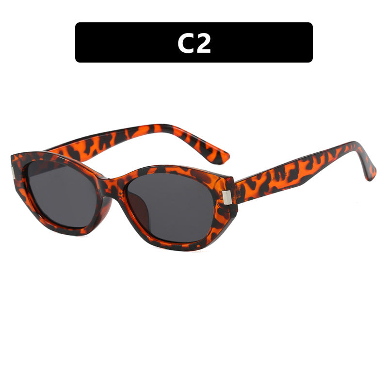 Damen modische Katzenaugen-Sonnenbrille mit eleganten Gläsern Karnz