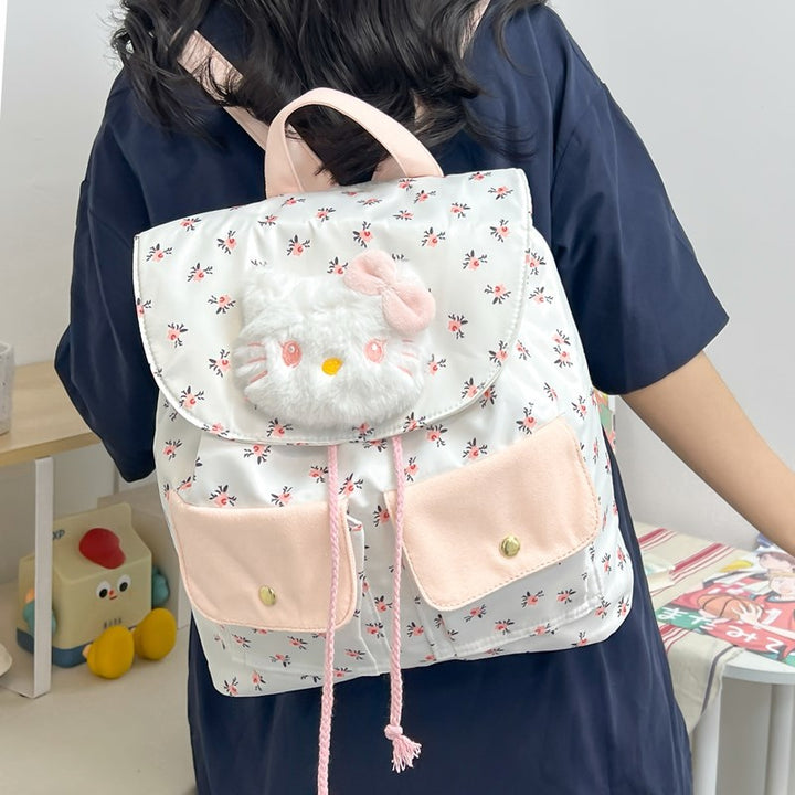 Plüsch Rucksack mit Verspieltem Tiermotiv Karnz