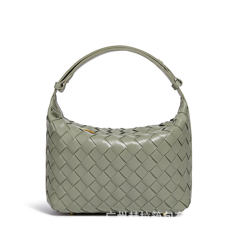 Handgefertigte Geflochtene Leder Mini Tasche Karnz