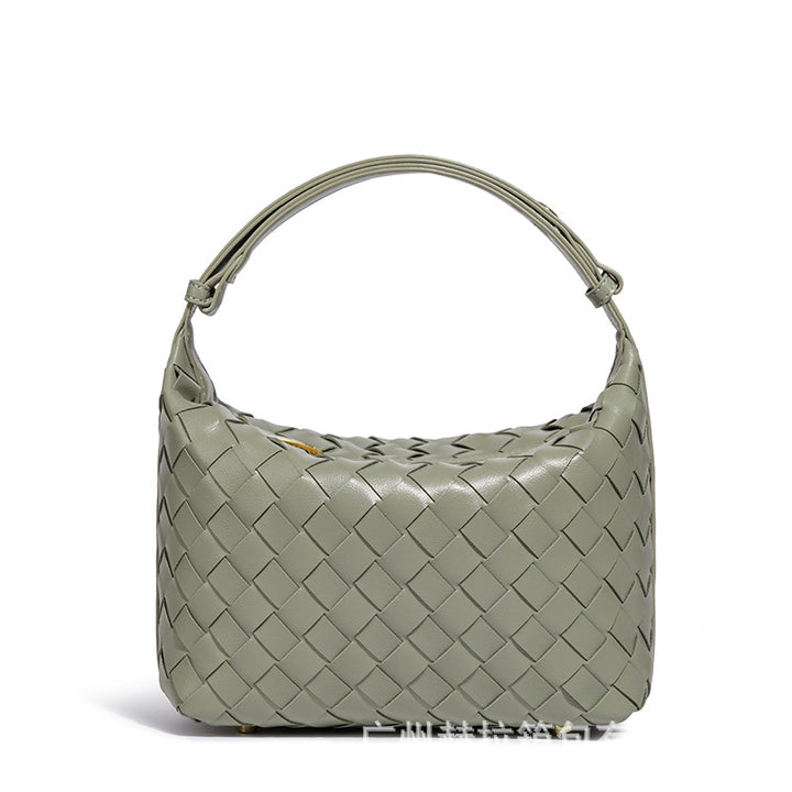 Handgefertigte Geflochtene Leder Mini Tasche Karnz