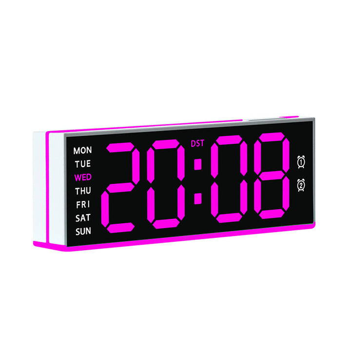 Digitaler Tischwecker mit Großem Led-Display und Dualer Alarmfunktion Karnz