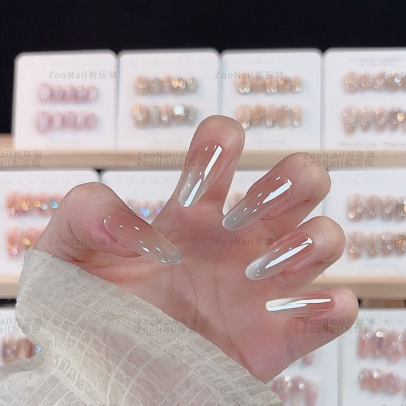 Gradient Ombre Press-On-Nagelverzierung