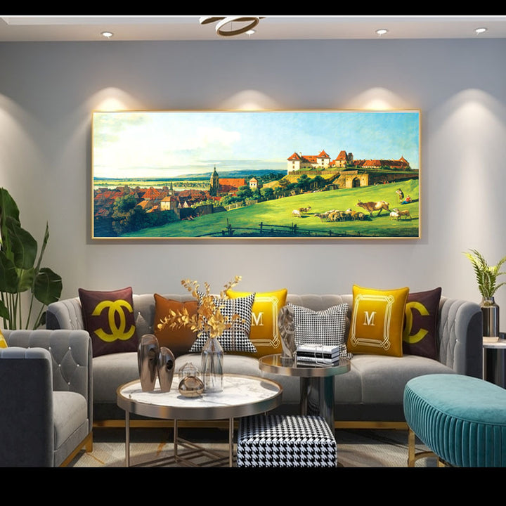 Große Landschaft Gerahmte Leinwandkunst