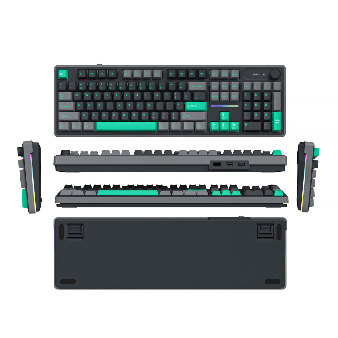 Ergonomische mechanische Tastatur Karnz