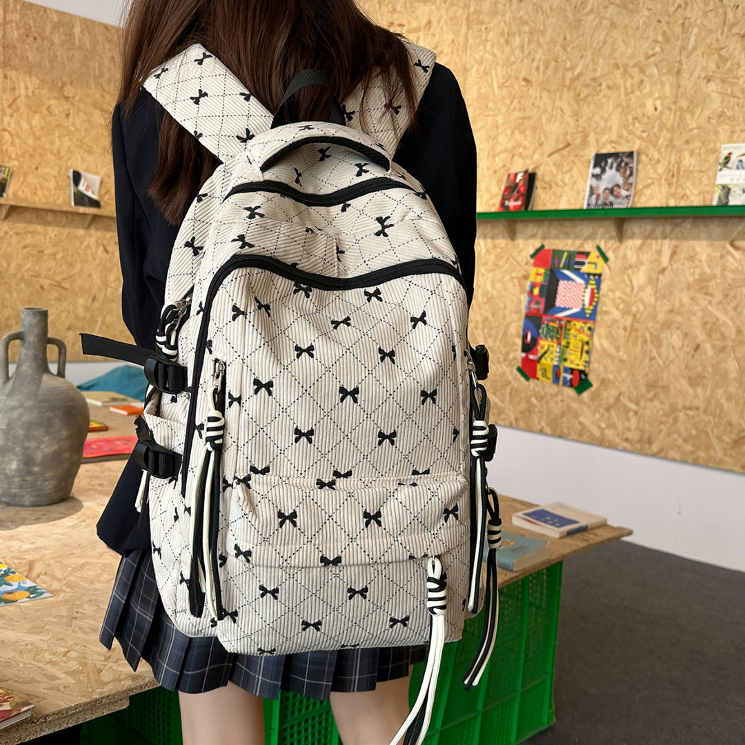Stylischer gesteppter Rucksack Karnz