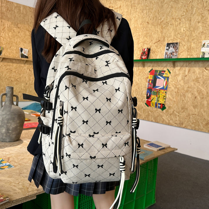 Stylischer gesteppter Rucksack Karnz