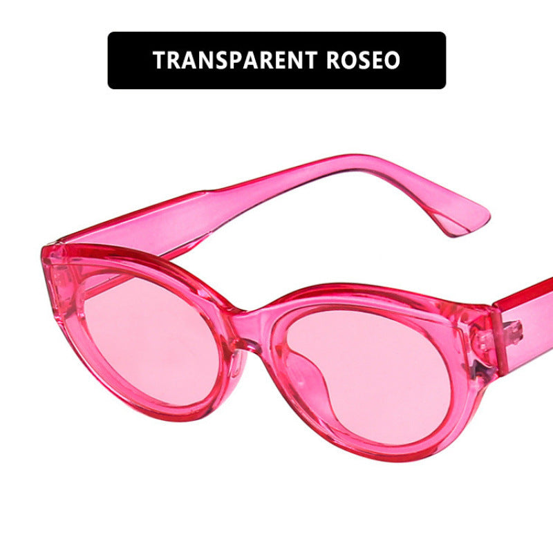 Damen Cat-Eye Sonnenbrille mit auffälligem Muster Karnz