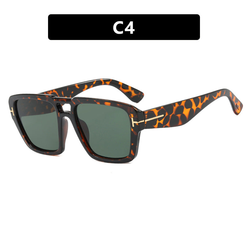 Damen modische quadratische Sonnenbrille Karnz