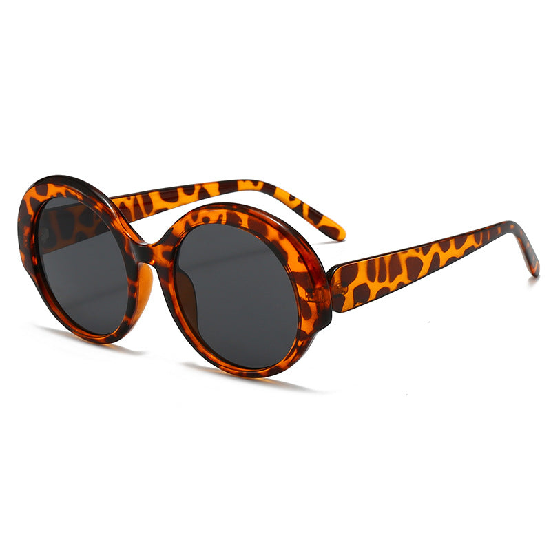 Damen modische runde Designer-Sonnenbrille Karnz