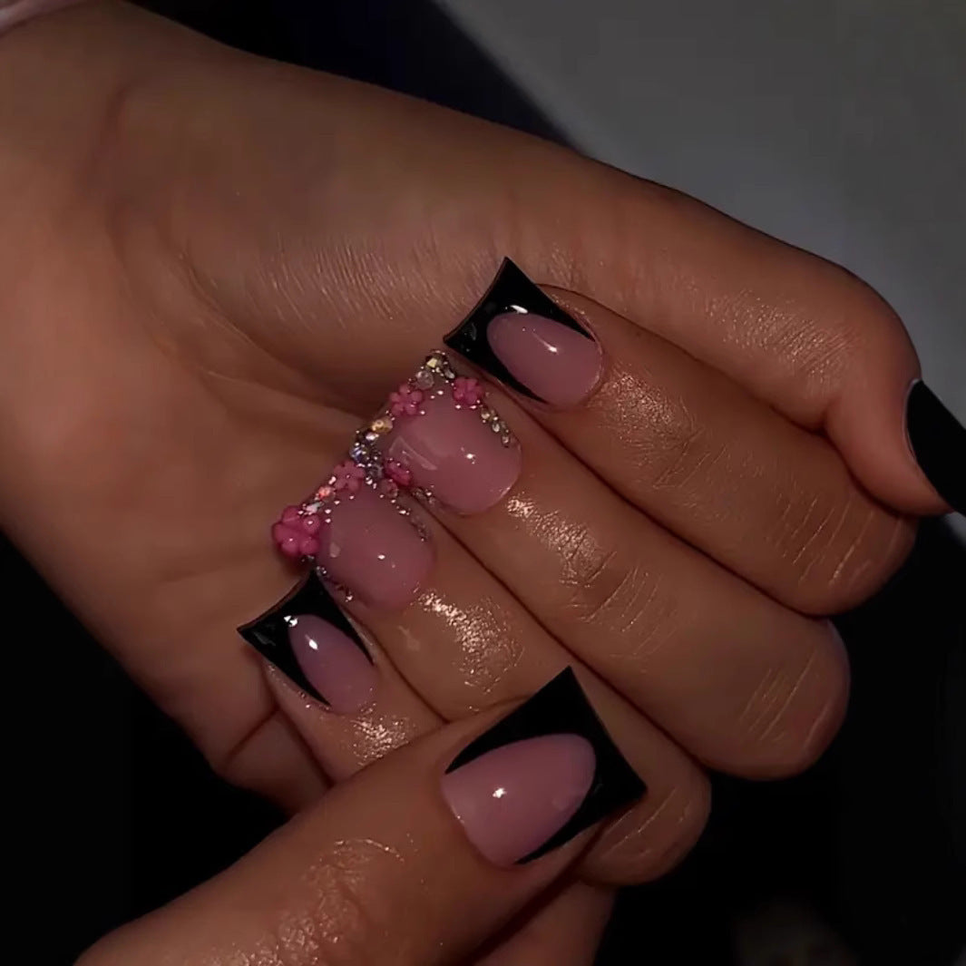 Glamouröse Stiletto-Nagelkunstverlängerungen Karnz