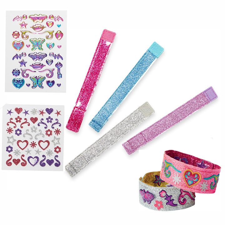 Damen Glitzernde Haarbänder Set Karnz