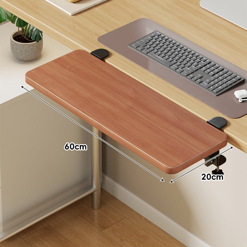 Unter-Tisch Gleitschienen-Tastaturablage und Schreibtischverlängerung mit sanfter Gleitmontage