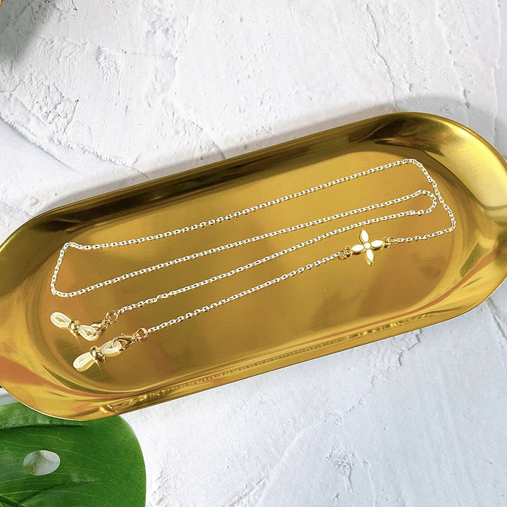 Elegante Schmuckkette mit Filigranem Anhänger Karnz