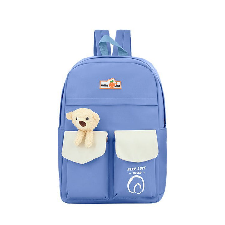 Süßer Plüschbär-Themen Schulrucksack Karnz