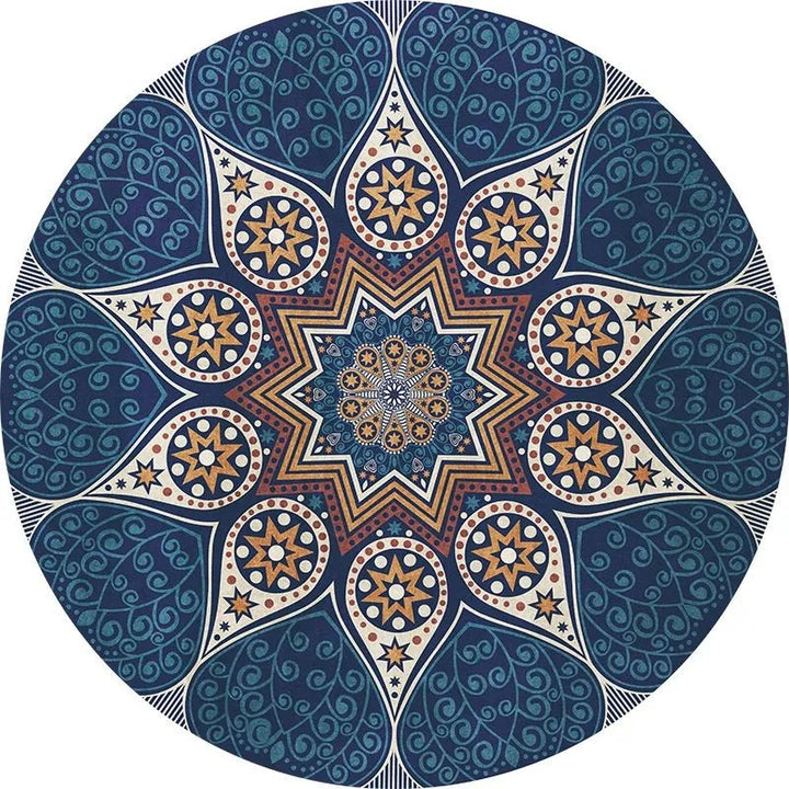 Künstlerisches Mandala-Design-Teppich