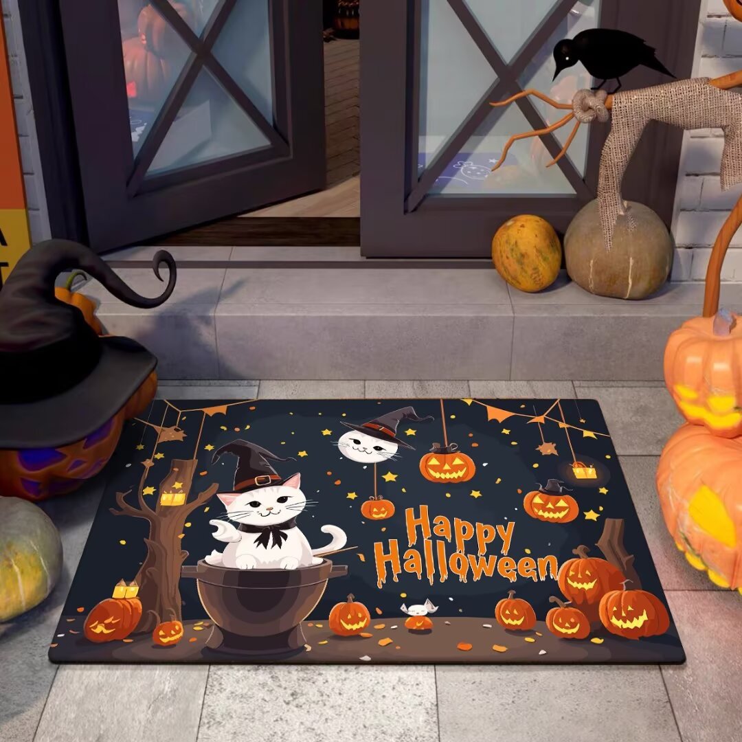 Halloween-Themen Dekorativer Fußmatte für das Zuhause