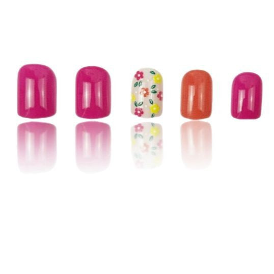 Kreatives Floral Nail Art Set Karnz